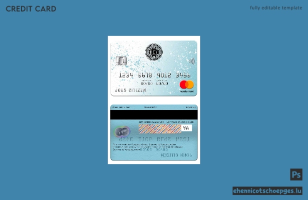 Beispielvorschau für eine Mastercard der Zentralbank von Venezuela